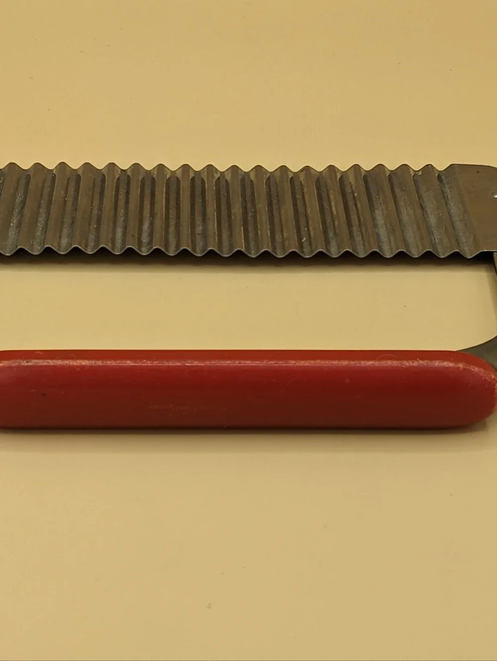 Vintage HUOT Chopper Cutter Vegetable Dough Crinkle Gadget Stainless Steel USA